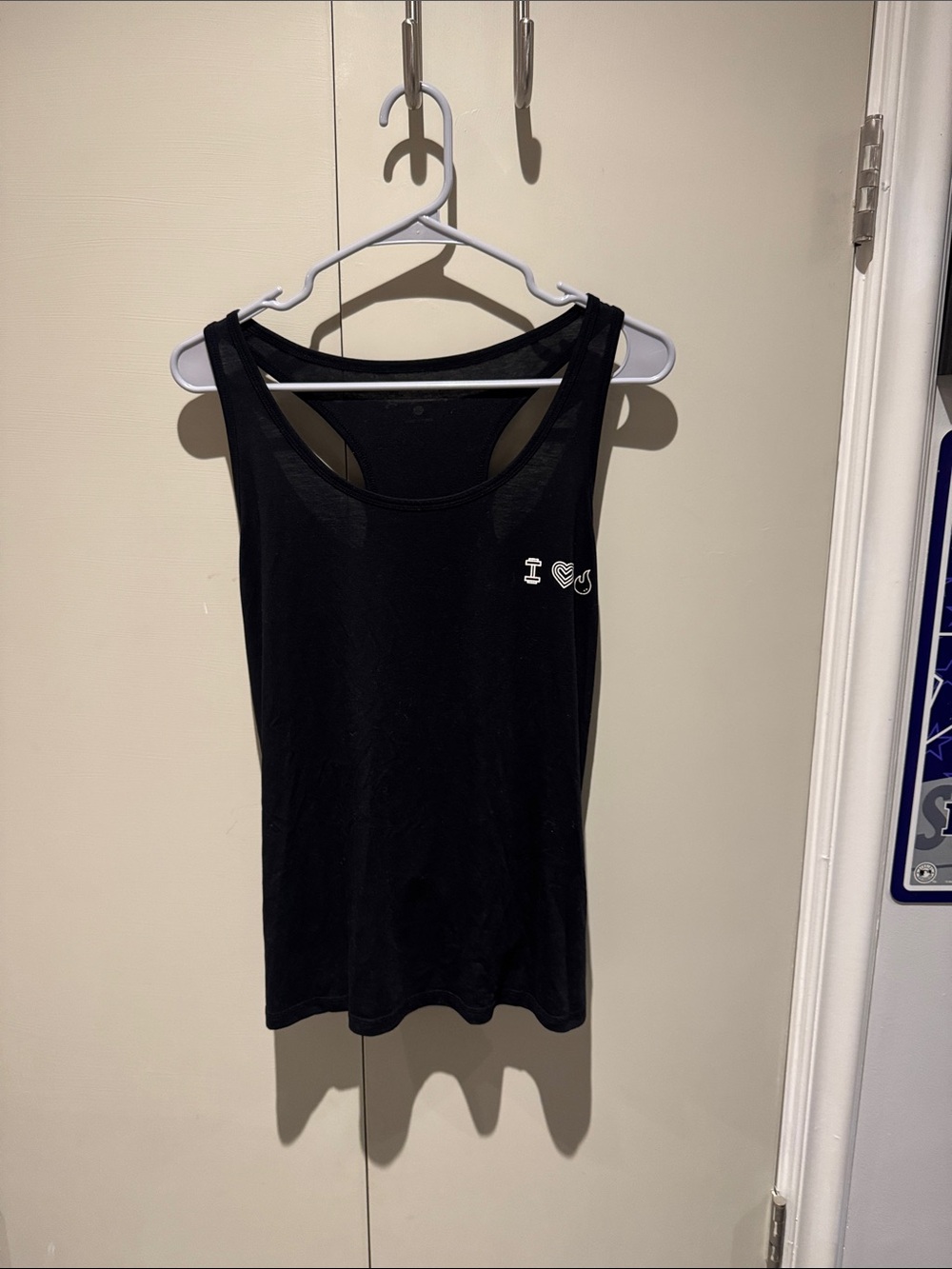 Black Orange Theory Tank Top - Women